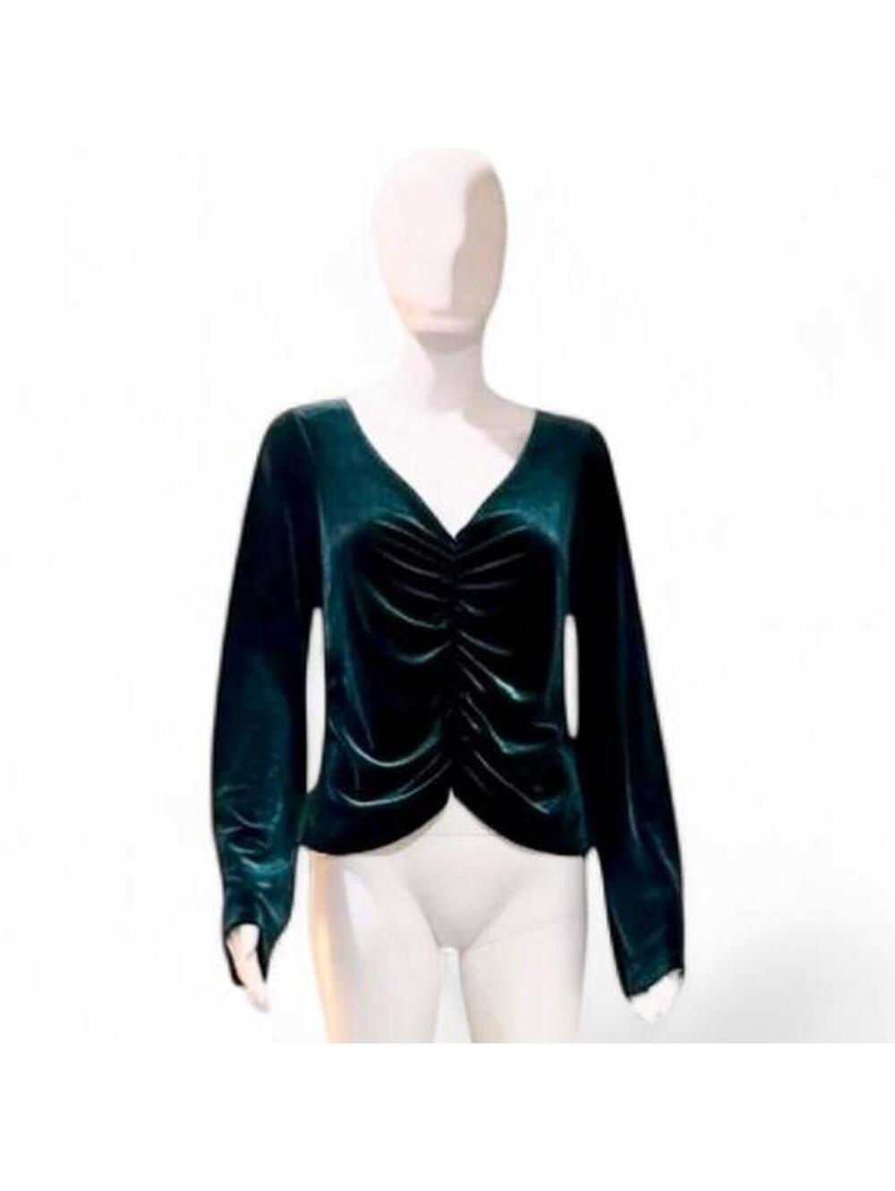 Women's Green Blous